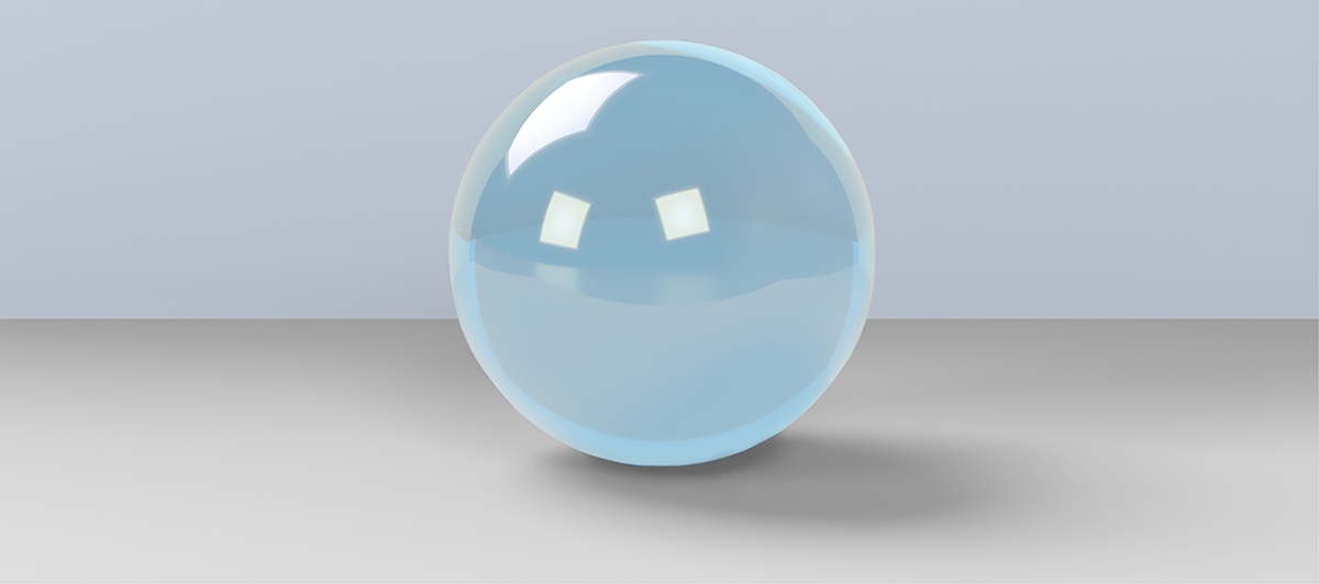 Glaskugel der microball GmbH